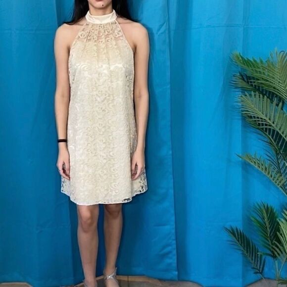 Laundry by Shelli Segal Los Ángeles halter dress - Picture 1 of 6